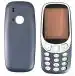 imbi _ Backer The Brand Blue Plastic Front and Back Body Housing Panel with Keypad for Nokia 3310