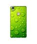 Casotec Green Bubbles Design Printed Silicon Soft TPU Back Case Cover for Vivo V3 Max