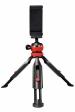 Prolite Mini Table Tripod (MTR-220) (18cm) with Mobile Holder for Smart Phones, Compact Camera, GoPro, Projector