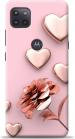 Swagr Pink Plastic Shock Proof Back Cover For Motorola Moto G 5G