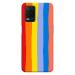 MobiEra Realme 8 5G Rainbow Design Plastic Hard Case Cover