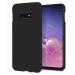 LIRAMARK Liquid Silicone Soft Back Cover Case for Samsung Galaxy S10e (Black)
