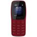 Nokia 105 Plus, Single SIM, Red, Feature Phone