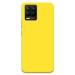 MobiEra Realme 8 Plain Yellow Color Design Plastic Hard Case Cover