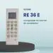 RESORB RE 36E, Compatible/Replacement for Voltas AC Remote Control (Exactly Same Remote Will Only Work)