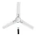 KUHL Prima A91 Stylish BLDC Fan | Low Power 24W | High Air Flow | Aerodynamic Blades | Low Noise | Remote operated(A91, White)
