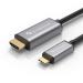 BlueRigger USB C 3.1 to HDMI 4K at 60hz Adapter Cable - 3 m