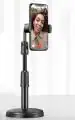 BOPUD Heavy Duty Adjustable Live Broadcast Stand Desktop Popular Mobile Holder Stand with Free Viewing Angle 360 Degree Rotation Mount Stand, Hands-free For Smartphones Mobile Stand