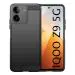HUPSHY Back Cover for iQOO Z9 5G (Black, Flexible, Silicon, Pack of: 1)
