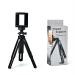 Viblitz 360 Degree Rotation Mini Tripod Support Stand for DSLR and Smartphones - Foldable Shockproof Lightweight Bracket for Mobile Phones/DSLRs. (Tripod Support 7 + 3 inches with Holder)