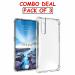 Kite Digital Vivo V15 PRO Transparent Bumper Shock Proof Corner Soft TPU Silicone Flexible Back Case Cover (Pack of 3)