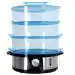 Pringle Health Plus 3 Layer Electric Multi Food Steamer Cooker, Blue