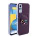 Sonty Vivo Y53S Purple Faux Leather Shock Proof Mobile Back Cover