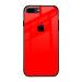 Qrioh Blood Red Glass Case for Apple iPhone 8 Plus