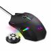 Redragon Black Rgb Blacklit 7200 Dpi Usb Gaming Mouse Wired Ergonomic 7 Button Programmable With Macro Recording
