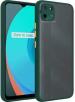 AmericHome Realme C11, Model RMX2185 Dark Green, Smoke Plastic, Rubber, Polycarbonate Shock Proof Mobile Back Cover
