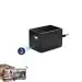 FREDI HD PLUS Black 1080P Spy Hidden Camera Usb Wall Charger Adapter