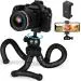 ZETY 12 inch Flexible Black Gorilla Tripod with 360 Degree Rotating Ball Head for All DSLR Cameras and Mobile Phones Holder