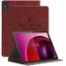ProElite Cover for Lenovo Tab M10 5G 10.6 inch Case Cover, Deer Flip case Cover for Lenovo Tab M10 5G 10.6 inch Wine Red