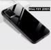 Zybux Vivo Y21(2021) Black Glass and Silicon Mobile Back Cover