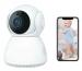 DDLC WI-FI Full HD 1080P Wireless 360 Rotate CCTV Smart Security Camera, Night Vision Function Motion Sensor Alarm Detector 2 Way Audio &Video Communication Used Baby Monitor (2022)
