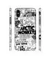 Casotec Arctic Monkeys Pattern Design 3D Printed Hard Back Case Cover for Apple iPhone X