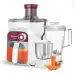 HAVELLS STILUS XL 3JAR 500 Juicer Mixer Grinder (2 Jars, Red)