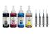 ANG Ink for HP 901 Black & Color Ink Cartridge Each Bottle 100ML Multi-Color with Syringe