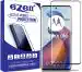 eZell MOTOROLA MOTO EDGE 30 FUSION 5G FULL Curved TEMPERED GLASS (Black), Sensitive touch,9H Hardness, Anti-Scratch Edge to Edge Full Glue Mobile Screen protector with Wet & dry Wipes