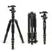 HIFFIN Q666 Professional Tripod with Ball Head for DSLR Cameras 2 in 1 Tripod with Monopod for Camera