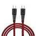 Frontech FT-0934 C to C Fast Charging Cable 65W Type C to Type C,5 Core Nylon Braided Cord