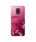 Casotec Pink Abstract Design 3D Printed Hard Back Case Cover for Mi Redmi Note 9 Pro