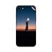 GADGETSWRAP Printed Vinyl Skin Sticker for Apple iPhone SE (2020) - woman holding a moon