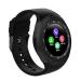 JANROCK Y1 Smart Watch support fitness tracker 4G Touch Screen Smartwatch (Black Strap, Free Size)