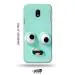 Tweakymod Printed Funny FAce Emoji Back Cover For Samsung J3 Pro