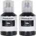ZOKIO 005 Ink 2 Bottle for Epson M1170, M1180, M2140,M1100, M1120, M1140 Printers Black - Twin Pack Ink Bottle