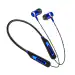 Riviera RNB-04 Bluetooth Neckband|Bluetooth Earphones| Headphones with Mic| Earphone|Headsets|Neckband 36 Hours Music Playtime 5U Speakers Wireless Headphones - Blue