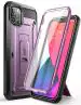 SUPCASE Unicorn Beetle Pro For iPhone 12 Pro Max 6.7 Inch Voilet Full-Body Rugged Holster Back Cover