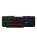 FRONTECH Wired Gaming Keyboard with Multicolor RGB LED Backlight Effects(KB-0034)
