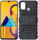 CarryWrap Back Cover for Samsung Galaxy M30s (Black, Dual Protection)