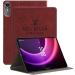 ProElite Cover for Lenovo P11 2nd Gen 11.5 inch Case, Deer Flip case Cover for Lenovo Tab P11 2nd Gen 11.5 inch Tablet, Wine Red