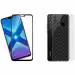 eZell Honor 8X (2N1) Combo Pack FULL TEMPERED GLASS+ Back Screen Protector