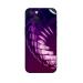 GADGETSWRAP Printed Vinyl Skin Sticker for Apple iPhone 14 - Purple Layers