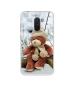 Casotec Woolen Bear Design Printed Silicon Soft TPU Back Case Cover for Xiaomi Pocophone F1