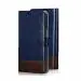ClickCase Zorro Dual Shade Series For Nokia 6.1 Blue and Brown Faux Leather Mobile Wallet Flip Cover