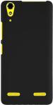 CarryWrap Back Cover for Lenovo A6000 Plus (Black, Pack of: 1)