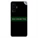 GADGETSWRAP Printed Vinyl Skin Sticker for Vivo X50 - Disconnected Disconnect Inscription