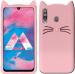 CASECRAFT Samsung Galaxy M30, SM-M305F, SM-M305FN DS, SM-M305G DS, SM-M305M Pink Rubber Shock Proof Mobile Back Cover