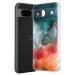 Fashionury Silicone Designer Printed Back Case Cover for Google Pixel 8a -D1090