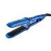 IKONIC Professional Finishing Line Hair Straightener- Blue| Crafted with Japanese & Ionic technology |Floating ceramic plates| Automatic shutoff | Max temprarure settings- 220
